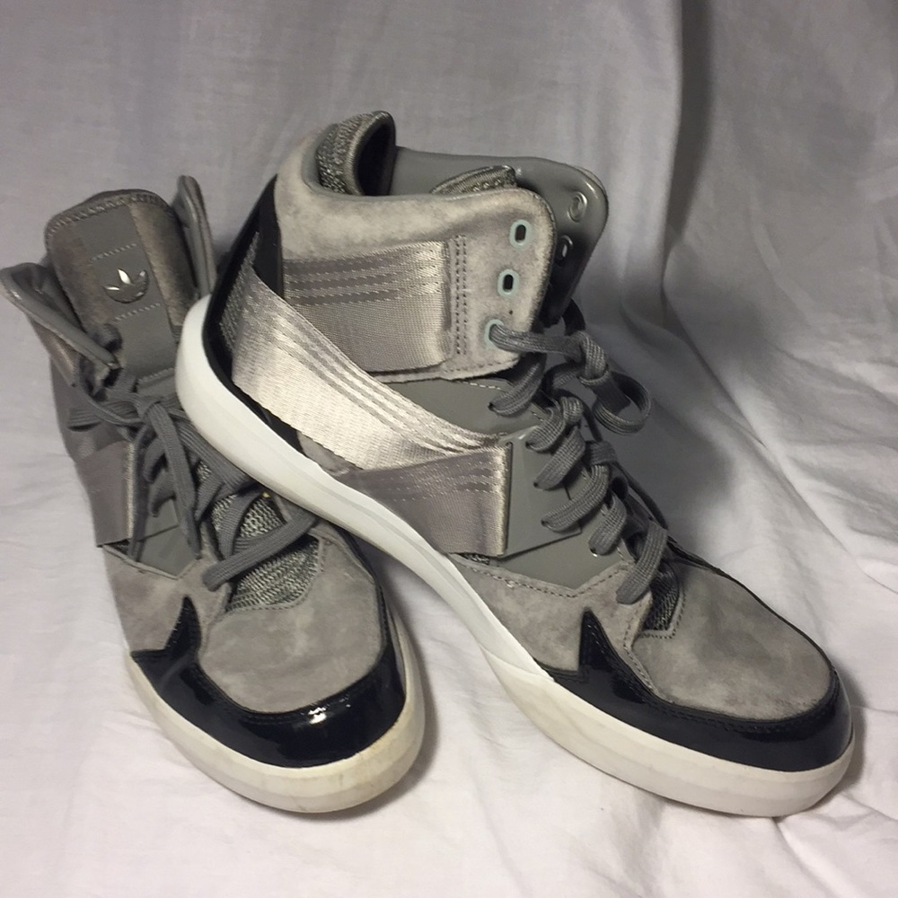 Adidas c10 high top sneakers